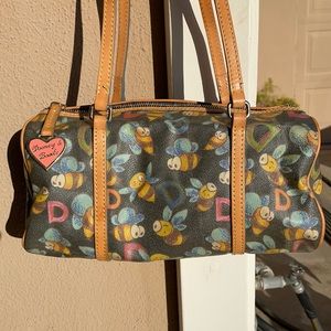 Dooney and Bourke Bumble Bee Barrel Bag
